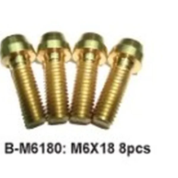 A2Z B-M6180 FÉKTEST RÖGZÍTŐ TITÁNIUM (8 DB) FÉKRÖGZÍTŐ CSAVAR 48163