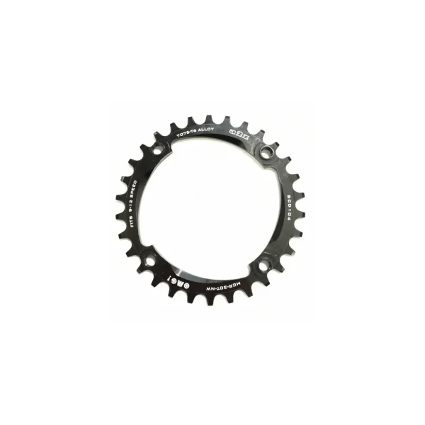 A2Z NARROW WIDE (BCD: 104) 4 FURATOS SZIMMETRIKUS LÁNCTÁNYÉR [30T] [FEKETE]] 141149