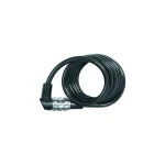 ABUS [3506C] SPIRÁL LAKAT, SZÁMZÁRRAL [FEKETE] AB 40772