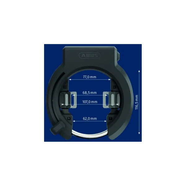 ABUS GRANIT XPLUS [6950M AM R BK] LAKAT [FEKETE] AB 61914