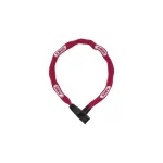 ABUS LÁNCOS LAKAT - CATENA 6806K/85 - KULCSOS ZÁRRAL - CORAL (KORALL PIROS) AB 90284