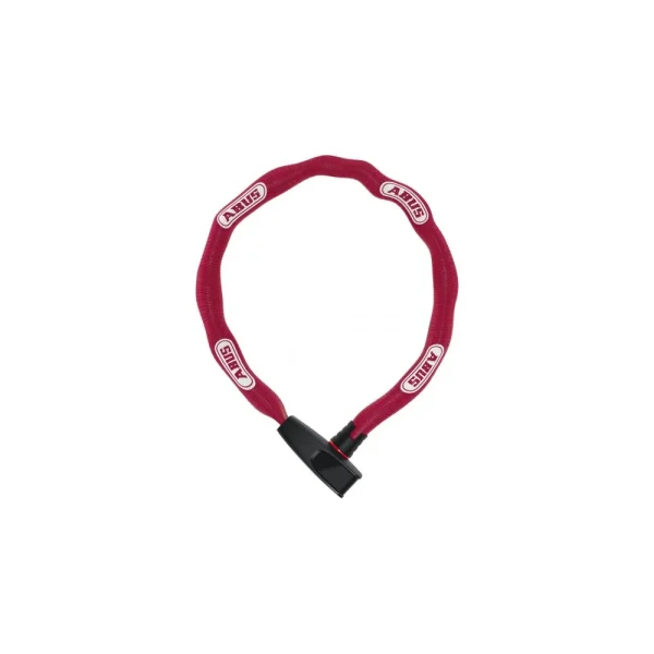 ABUS LÁNCOS LAKAT - CATENA 6806K/85 - KULCSOS ZÁRRAL - CORAL (KORALL PIROS) AB 90284