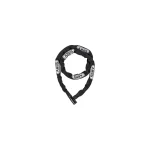 ABUS LÁNCOS LAKAT - STEEL-O-CHAIN 4804K/110 - KULCSOS ZÁRRAL - FEKETE AB 72488