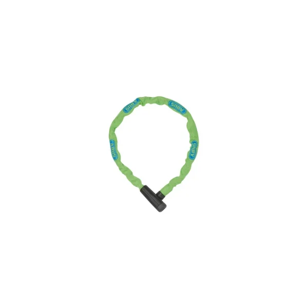 ABUS LÁNCOS LAKAT - STEEL-O-CHAIN [5805K/75] - KULCSOS ZÁRRAL - LIME ZÖLD AB 72491