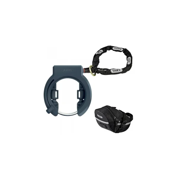 ABUS PATKÓ LAKAT CSOMAG - GRANIT XPLUS 6950M AM NR + 6KS/100 PLUG-IN LÁNC + ST 5950 TÁSKA - FEKETE AB 95913