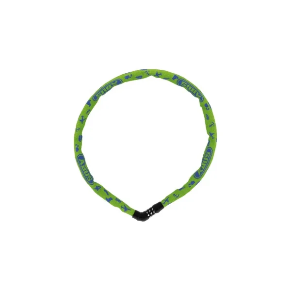ABUS STEEL-O-CHAIN 4804C SYMBOLS [4804C/75] LÁNCOS LAKAT [LIME] AB 87498