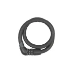 ABUS STEEL-O-FLEX TRESOR [1360] GÖRGŐS LAKAT, SZÁMZÁRRAL [FEKETE] AB 42934