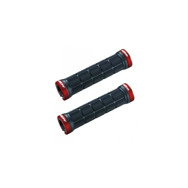 ACOR [ASG-2806] BILINCSES KORMÁNYMARKOLAT [FEKETE - PIROS] [128 mm] 201150