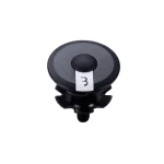 BBB ROUNDHEAD [1-1/8"] A-HEAD KUPAK [FEKETE] BAP-02_BLK