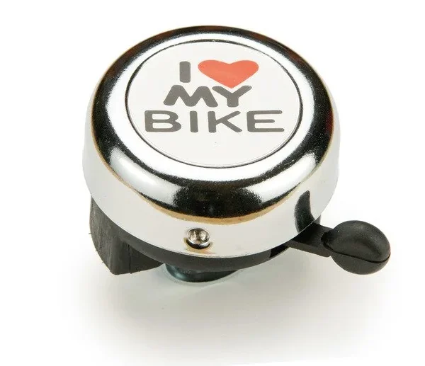 BIKEFUN I ♥ MY BIKE CSENGŐ [EZÜST] NH-B610SPE