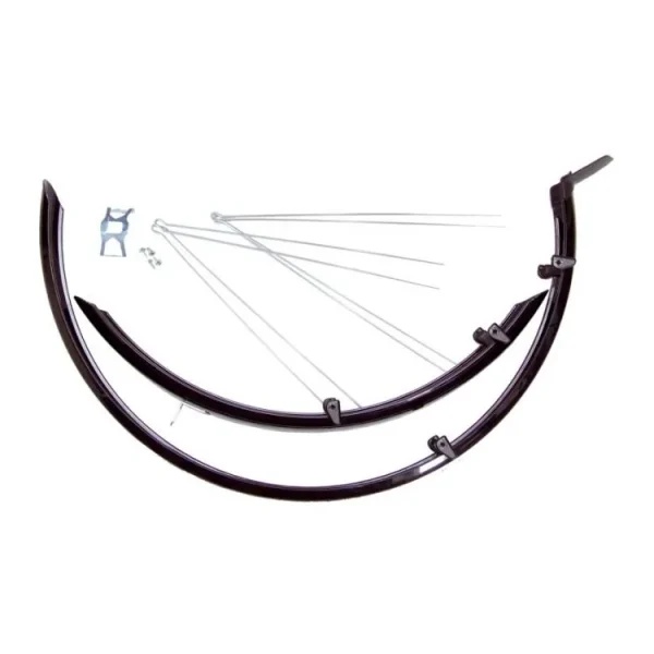 BIKEFUN MTB ALU-PLASTIC SÁRVÉDŐ [FEKETE] OR58B