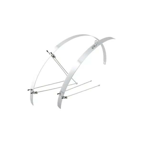 CONTEC FLAT FENDER SÁRVÉDŐ SZETT [32 mm] [EZÜST] [03419447] 226394 [CT1483]