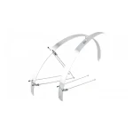 CONTEC FLAT FENDER SÁRVÉDŐ SZETT [42 mm] [EZÜST] [03419454] 226393 [CT1484]