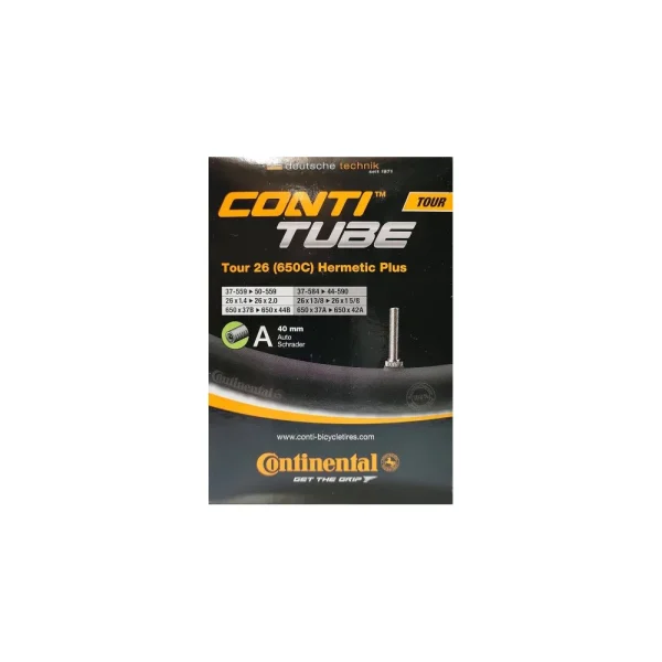 CONTINENTAL HERMETIC PLUS TOUR 26" BELSŐ [AUTÓ SZELEPES] NT 0182251