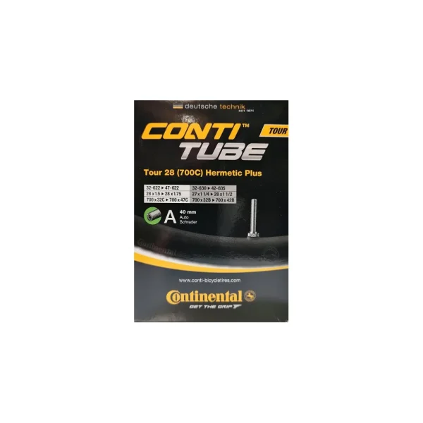 CONTINENTAL HERMETIC PLUS TOUR 28" BELSŐ [AUTÓ SZELEPES] NT 0182101
