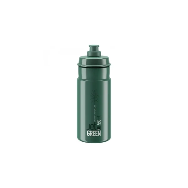 ELITE JET GREEN BIO-ALAPÚ KULACS [550 ml] [SÖTÉTZÖLD-FEHÉR LOGÓ] FA003514626