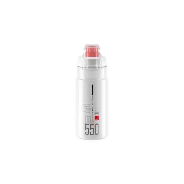 ELITE JET PLUS KULACS [550 ml][CLEAR ÁTLÁTSZÓ-PIROS LOGÓ] + KUPAK FA003514552
