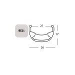 EXAL BE21 FELNI 27,5" 36L  6,5 mm SZELEP SZIMPLA SZEGECS FEKETE FA003451015 - Image 5