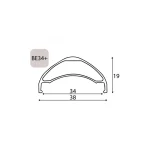 EXAL BE34 FELNI 29"/622 32L 6,5 mm SZELEP SZEGECS NÉLKÜL FEKETE FA003451023