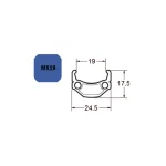 EXAL MX19 FELNI 29"/622 36L 6,5 mm SZELEP SZIMPLA SZEGECS FEKETE FA003452013
