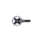 FUNN RIDGE DOUBLE INTEGRÁLT MTB HAJTÓMŰ KÖZÉPCSAPÁGGYAL [FEKETE-EZÜST, 40/27, 175 mm] 219266