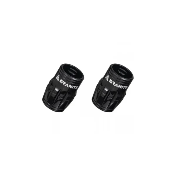 GRANITE JUICY NIPPLE SCHRADER SZELEPSAPKA [FEKETE] [2 pár] 243333