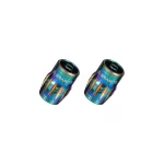 GRANITE JUICY NIPPLE SCHRADER SZELEPSAPKA [OIL SLICK] [2 pár] 243326