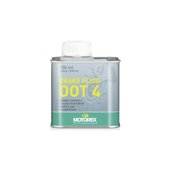 MOTOREX BRAKE FLUID DOT 4.0 FÉKOLAJ [250 ml] [300280] [MOTO26] FA3792300280