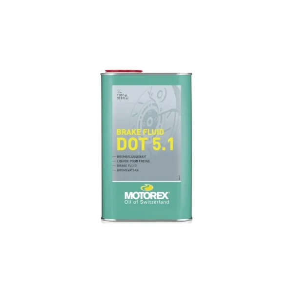 MOTOREX BRAKE FLUID DOT 5.1 SZINTETIKUS FÉKOLAJ [1000 ml] [303261] FA3792303261
