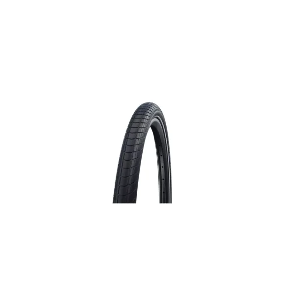 SCHWALBE BIG APPLE HS430 KÜLSŐ [50-622] [FEKETE, REFLEX CSÍKKAL] 11100429.01