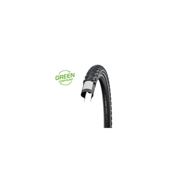 SCHWALBE LAND CRUISER PLUS HS450 KÜLSŐ [37-622] [FEKETE, REFLEX CSÍKKAL] 11101042.01