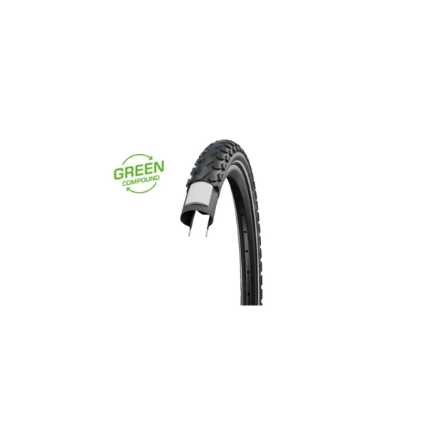SCHWALBE LAND CRUISER PLUS HS450 KÜLSŐ [42-622] [FEKETE, REFLEX CSÍKKAL] 11101045.01