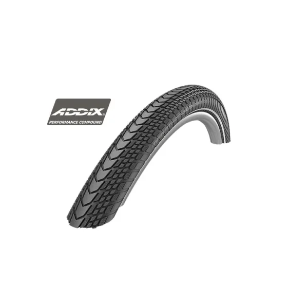 SCHWALBE MARATHON ALMOTION HS603 KÜLSŐ [50-622] [FEKETE, REFLEX CSÍKKAL] - KIFUTÓ TERMÉK 11654059