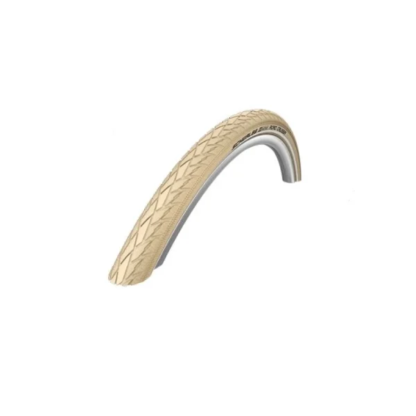 SCHWALBE ROAD CRUISER HS484 KÜLSŐ [26X1,75][KRÉM, REFLEX CSÍKKAL] 11101267