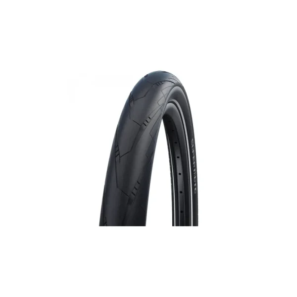 SCHWALBE SUPER MOTO HS605 KÜLSŐ [50-622] [FEKETE, REFLEX CSÍKKAL 11159231