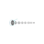SHIMANO 105 [CS-R7100] KAZETTA LÁNCTÁNYÉR EGYSÉG [21-24-27-30-34T] Y0RR98020