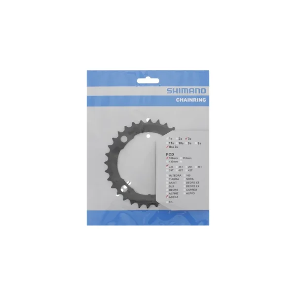SHIMANO ACERA [FC-M361] LÁNCTÁNYÉR [32T] – FEKETE Y1KN98030