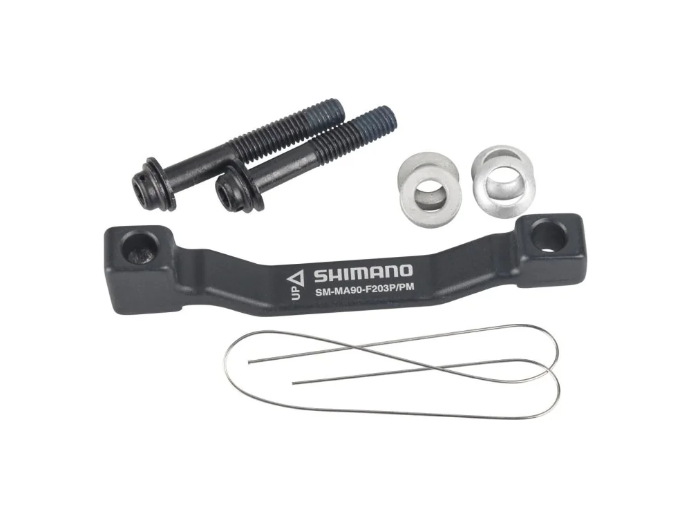 shimano-adapter-fekhez-elso-vagy-hatso-pm-180mm-pm-203-mm-konnyitett-ismma90f203ppm-361428150 SHIMANO ADAPTER FÉKHEZ ELSŐ VAGY HÁTSÓ PM 180mm/PM 203 mm - könnyített ISMMA90F203PPM - Image 1