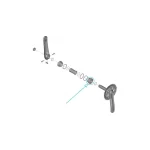 SHIMANO [BB-MT500] JOBB OLDALI ADAPTER (ANGOL MENET) Y0G698020