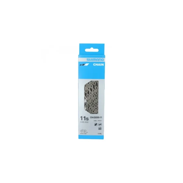 SHIMANO [CN-E8000] HG-X11 - SHIMANO STEPS - E-BIKE [11s] LÁNC - QUICK-LINK PATENTSZEMMEL [126 szemes] ICNE800011126Q
