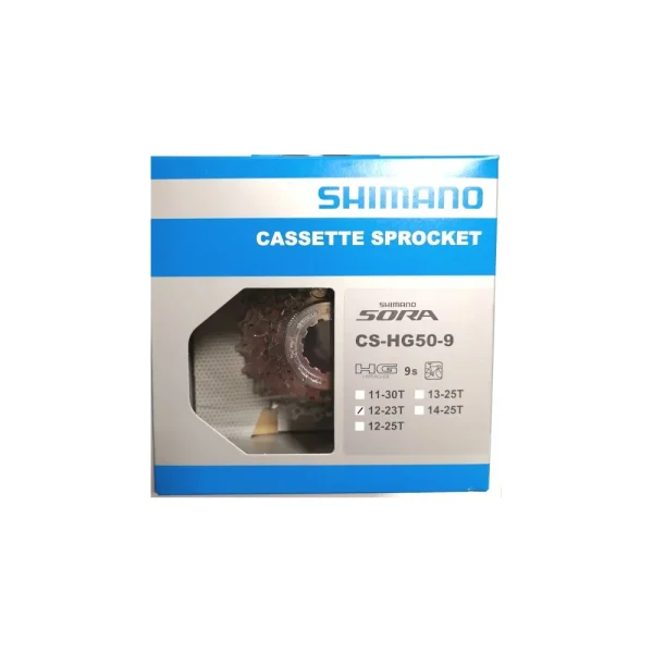 SHIMANO [CS-HG50] 9 SEB. SORA ORSZÁGÚTI FOGASKERÉKSOR [12-25] ICSHG509225