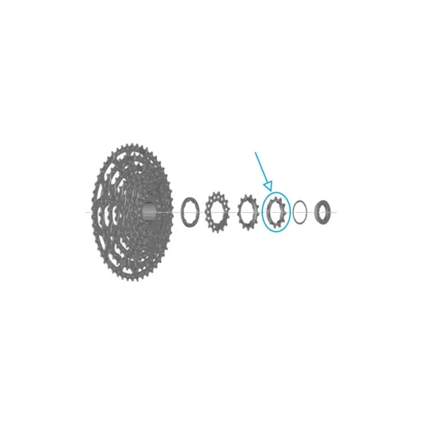 SHIMANO CUES [CS-LG600] 11T LÁNCTÁNYÉR Y0NC11000