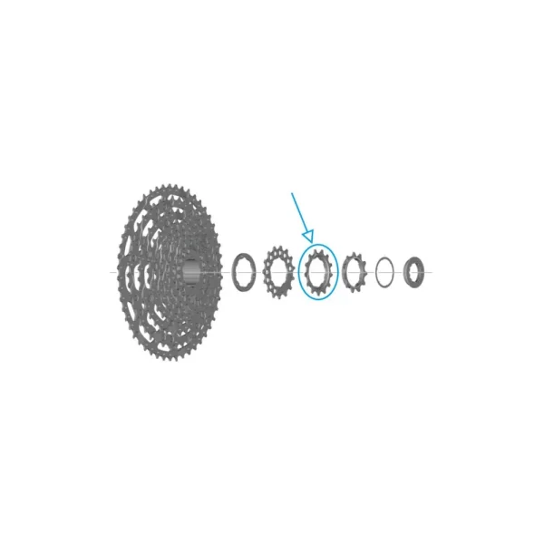 SHIMANO CUES [CS-LG600] 13T LÁNCTÁNYÉR Y0NC13000