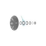 SHIMANO CUES [CS-LG600] 15T LÁNCTÁNYÉR Y0NC15000