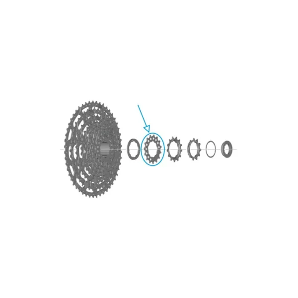 SHIMANO CUES [CS-LG600] 15T LÁNCTÁNYÉR Y0NC15000