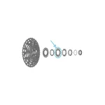 SHIMANO CUES [CS-LG700-11] [15T] LÁNCTÁNYÉR Y0RF9803T