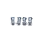 SHIMANO DEORE [FC-M612] HAJTÓMŰ LÁNCTÁNYÉR RÖGZÍTŐ CSAVAR ÉS ANYA SZETT (4 db-os) Y10X98020