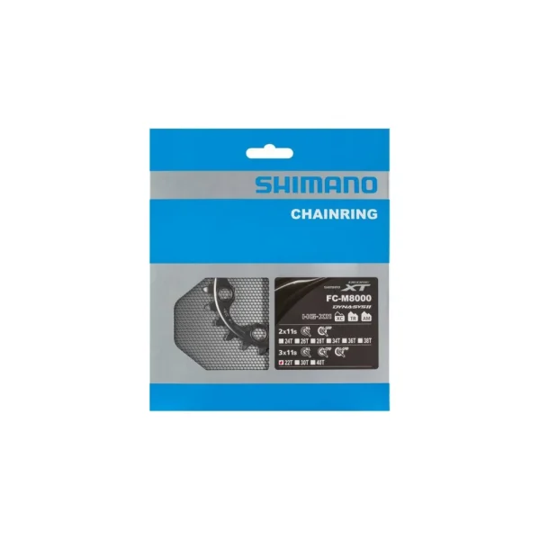 SHIMANO DEORE XT [FC-M8000-3] LÁNCTÁNYÉR [22T] Y1RL22000