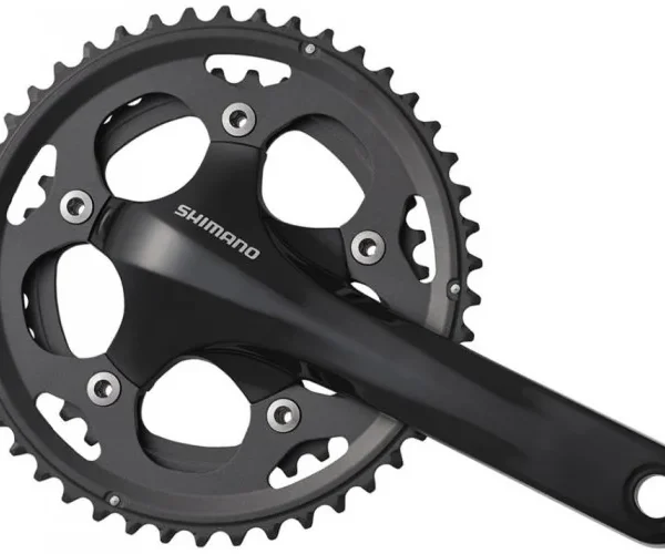 SHIMANO [FC-CX50] 2X10 SEB. INTEGRÁLT TENGELYES CYCLO-CROSS HAJTÓMŰ [46-36/175] [FEKETE] EFCCX50EX66L