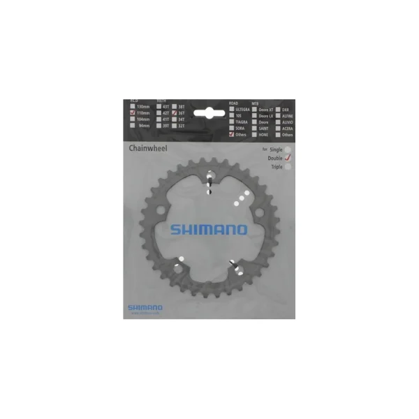 SHIMANO [FC-CX50] LÁNCTÁNYÉR [36 FOGÚ] - EZÜST Y1MS36000